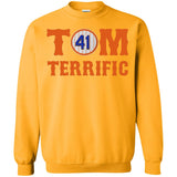 Tom Terrific Patriots t shirt G180 Gildan Crewneck Pullover Sweatshirt  8 oz.