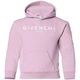 Givenchy Men's Destroyed Logo Graphic T-Shirt, Black, Men's G185B Gildan Youth Pullover Hoodie