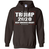 Donald Trump Keep America Great 2020 G185 Gildan Pullover Hoodie 8 oz.