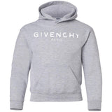 Givenchy Men's Destroyed Logo Graphic T-Shirt, Black, Men's G185B Gildan Youth Pullover Hoodie
