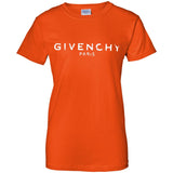 Givenchy Men's Destroyed Logo Graphic T-Shirt, Black, Men's G200L Gildan Ladies' 100% Cotton T-Shirt