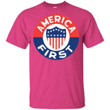 AMERICA FIRST! T shirt G200B Gildan Youth Ultra Cotton T-Shirt