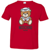 Moschino Man Azure T-Shirt Cotton 3321 Rabbit Skins Toddler Jersey T-Shirt