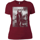 Hobbs & Shaw T-Shirt 2019 HOT Fast & Furious Presents Summer Men's Black S-5XL NL3900 Next Level Ladies' Boyfriend T-Shirt
