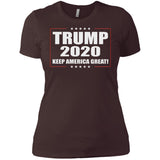 2020 Donald Trump Keep America Great NL3900 Next Level Ladies' Boyfriend T-Shirt
