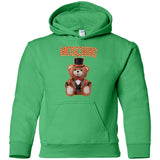 Moschino Circus Bear T-shirt Black - Black G185B Gildan Youth Pullover Hoodie