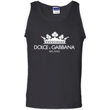 Dolce & Gabbana Men's Oversized Logo T-Shirt G220 Gildan 100% Cotton Tank Top
