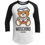 Moschino Man Azure T-Shirt Cotton T200 Sport-Tek Sporty T-Shirt