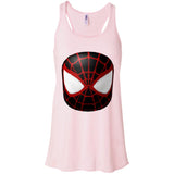 Spider man mask T Shirt B8800 Bella + Canvas Flowy Racerback Tank
