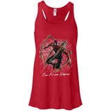 Far From Home Spider Man T shirt B8800 Bella + Canvas Flowy Racerback Tank