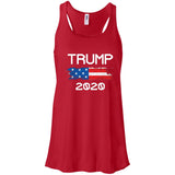 donaltrump 2020 T Shirt B8800 Bella + Canvas Flowy Racerback Tank