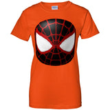 Spider man mask T Shirt G200L Gildan Ladies' 100% Cotton T-Shirt
