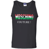 Moschino - Couture logo T-shirt - men - Cotton - 50 - Black G220 Gildan 100% Cotton Tank Top