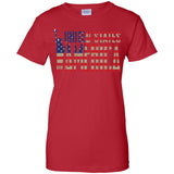 i'm American t shirt G200L Gildan Ladies' 100% Cotton T-Shirt