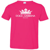 Dolce & Gabbana Men's Oversized Logo T-Shirt 3321 Rabbit Skins Toddler Jersey T-Shirt