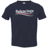 Balenciaga, Logo cotton T-shirt, Women, Black 3321 Rabbit Skins Toddler Jersey T-Shirt