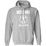 Moschino Kids - logo print T-shirt - kids - Cotton G185 Gildan Pullover Hoodie 8 oz.