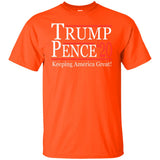 Trump pense keep America great 2020 G200B Gildan Youth Ultra Cotton T-Shirt