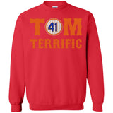 Tom Terrific Patriots t shirt G180 Gildan Crewneck Pullover Sweatshirt  8 oz.