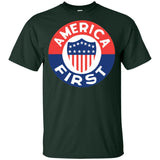 AMERICA FIRST! T shirt G200B Gildan Youth Ultra Cotton T-Shirt