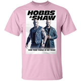 Hobbs & Shaw T-Shirt 2019 Movie HOT Fast&Furious Presents MEN-WOMEN Black-White G200B Gildan Youth Ultra Cotton T-Shirt