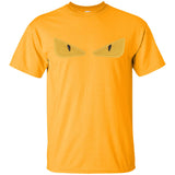 Black Fendi Monster Yellow Eyes T-Shirt 1 G200 Gildan Ultra Cotton T-Shirt