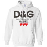 Dolce & Gabbana - Printed Cotton-jersey T-shirt - White G185 Gildan Pullover Hoodie 8 oz.