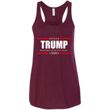 Trump Grab America  By the Pussy Again t shirt B8800 Bella + Canvas Flowy Racerback Tank