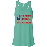 i'm American t shirt B8800 Bella + Canvas Flowy Racerback Tank