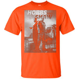Hobbs & Shaw T-Shirt 2019 HOT Fast & Furious Presents Summer Men's Black S-5XL G200B Gildan Youth Ultra Cotton T-Shirt