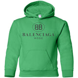 Balenciaga - Logo-print Cotton-jersey T-Shirt - White G185B Gildan Youth Pullover Hoodie