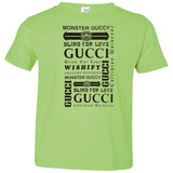 Gucci logomania print gucci men's t shirt 3321 Rabbit Skins Toddler Jersey T-Shirt