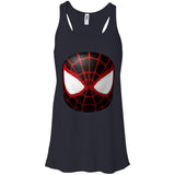 Spider man mask T Shirt B8800 Bella + Canvas Flowy Racerback Tank