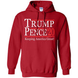 Trump pense keep America great 2020 G185 Gildan Pullover Hoodie 8 oz.