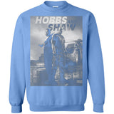 Hobbs & Shaw T-Shirt 2019 HOT Fast & Furious Presents Summer Men's Black S-5XL G180 Gildan Crewneck Pullover Sweatshirt  8 oz.