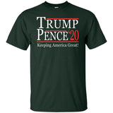 Trump pense keep America great 2020 G200 Gildan Ultra Cotton T-Shirt