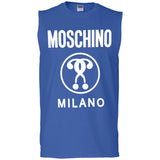 Moschino Kids - logo print T-shirt - kids - Cotton G270 Gildan Men's Ultra Cotton Sleeveless T-Shirt