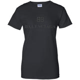 Balenciaga - Logo-print Cotton-jersey T-Shirt - White G200L Gildan Ladies' 100% Cotton T-Shirt