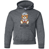 Moschino Man Azure T-Shirt Cotton G185B Gildan Youth Pullover Hoodie