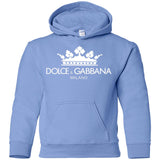 Dolce & Gabbana Men's Oversized Logo T-Shirt G185B Gildan Youth Pullover Hoodie