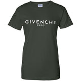 Givenchy Men's Destroyed Logo Graphic T-Shirt, Black, Men's G200L Gildan Ladies' 100% Cotton T-Shirt