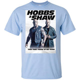 Hobbs & Shaw T-Shirt 2019 Movie HOT Fast&Furious Presents MEN-WOMEN Black-White G200B Gildan Youth Ultra Cotton T-Shirt