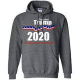 President Trump keep America great 2020 G185 Gildan Pullover Hoodie 8 oz.
