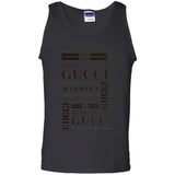 Gucci logomania print gucci men's t shirt G220 Gildan 100% Cotton Tank Top