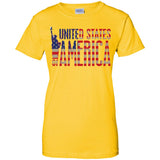 i'm American t shirt G200L Gildan Ladies' 100% Cotton T-Shirt