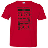 Gucci logomania print gucci men's t shirt 3321 Rabbit Skins Toddler Jersey T-Shirt