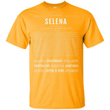Selena  Classic Name Print t shirt G200 Gildan Ultra Cotton T-Shirt
