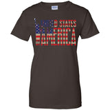 i'm American t shirt G200L Gildan Ladies' 100% Cotton T-Shirt