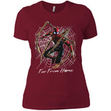 Far From Home Spider Man T shirt NL3900 Next Level Ladies' Boyfriend T-Shirt
