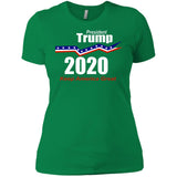 President Trump keep America great 2020 NL3900 Next Level Ladies' Boyfriend T-Shirt
